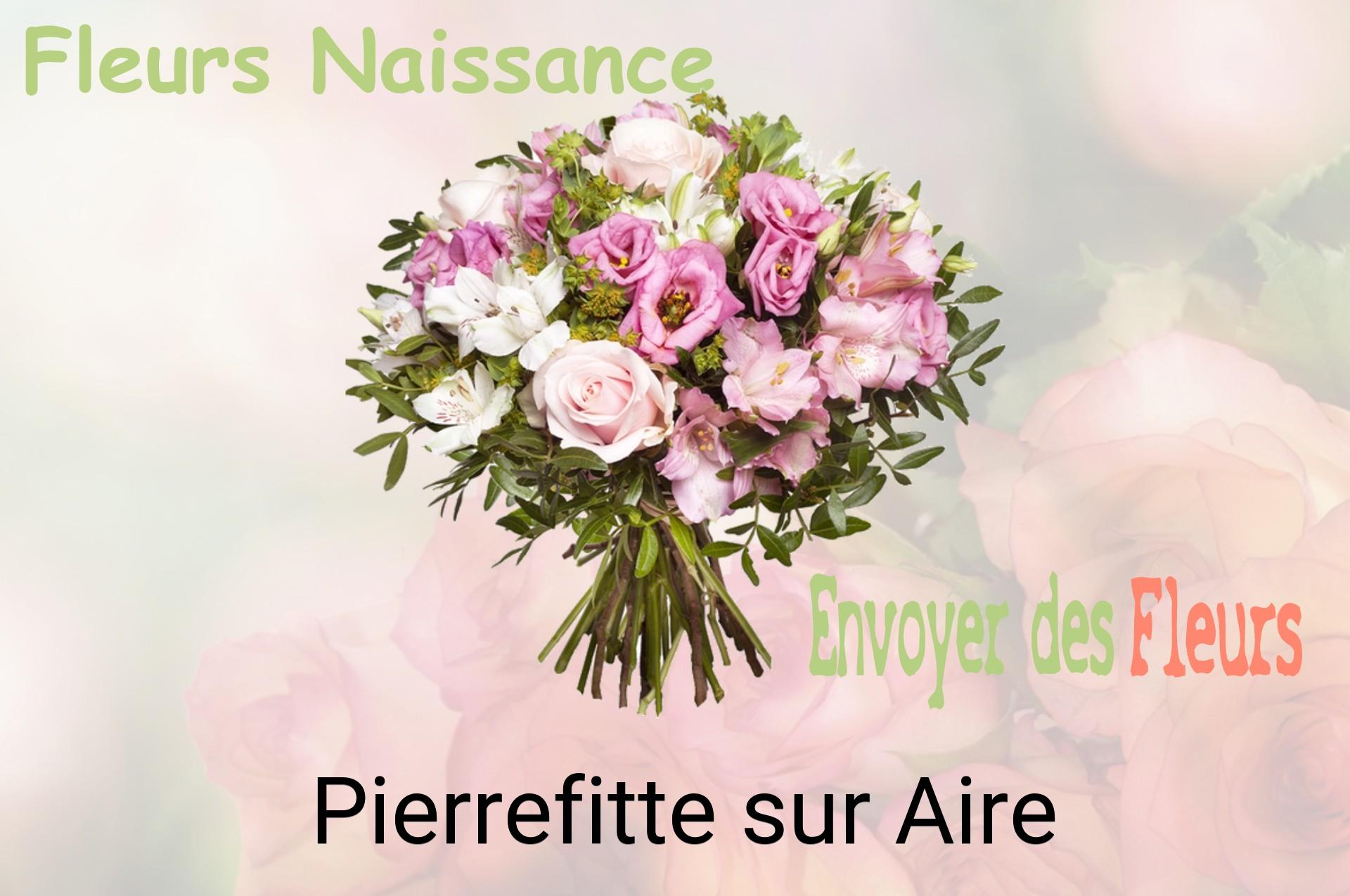 Bouquet de fleurs de naissance livré à Pierrefitte-sur-Aire